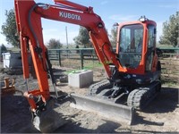 2013 Kubota KX121-3 ST Mini Track Excavator