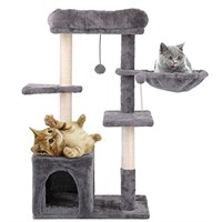 Jieshun Cat Tree for Indoor Cats - Sisal Scratch P