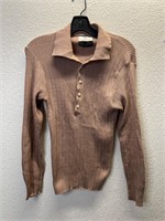 Vintage Grodins Knit Henley Shirt