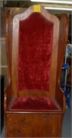 "The Throne" King's chair - Masons ceremony chair