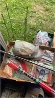 3 BOXES OF ASST WEED EATER PARTS & OTHER GARDEN