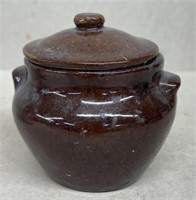 Stoneware jelly jar