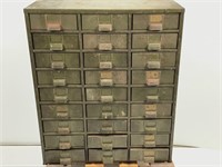 Industrial 27 Drawer Hardware & Tool Cabinet