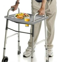 Upright with 2 Cup Holders Walker Tray