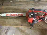 Homelite XL Chainsaw. Not locked up