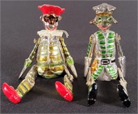 Enamel Painted Metal Puppets (2)