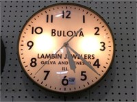 Wall Hanging Electric Lighted Adv. Clock