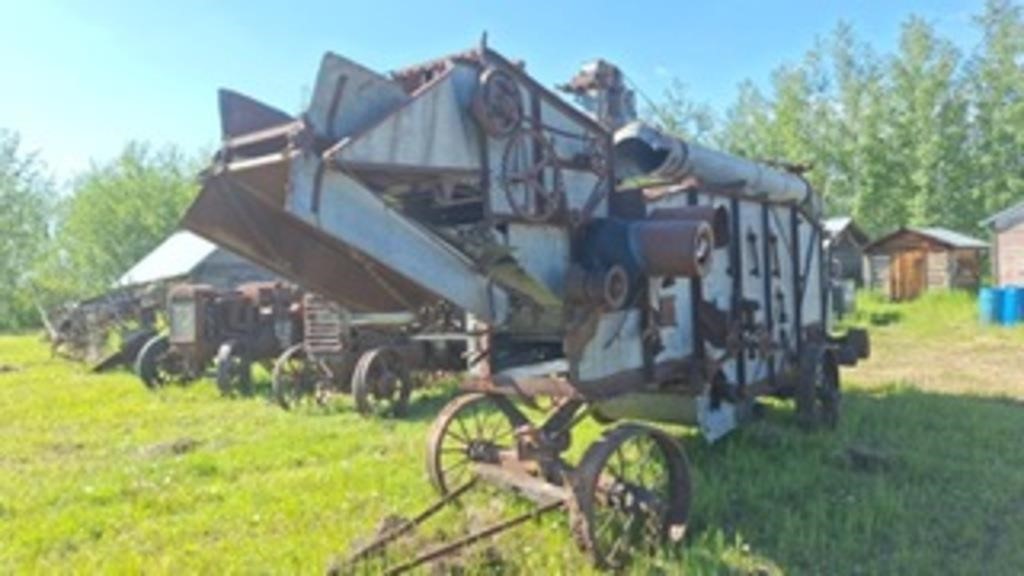 MASSEY HARRIS THRESHING MACHINE