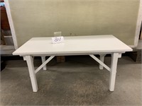 WHITE TABLE