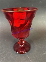 9 Jamestown Ruby Red Fostoria Goblets/Water