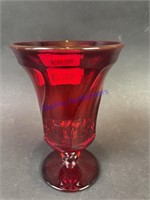 8 Jamestown Ruby Red Fostoria Ice Tea Glasses