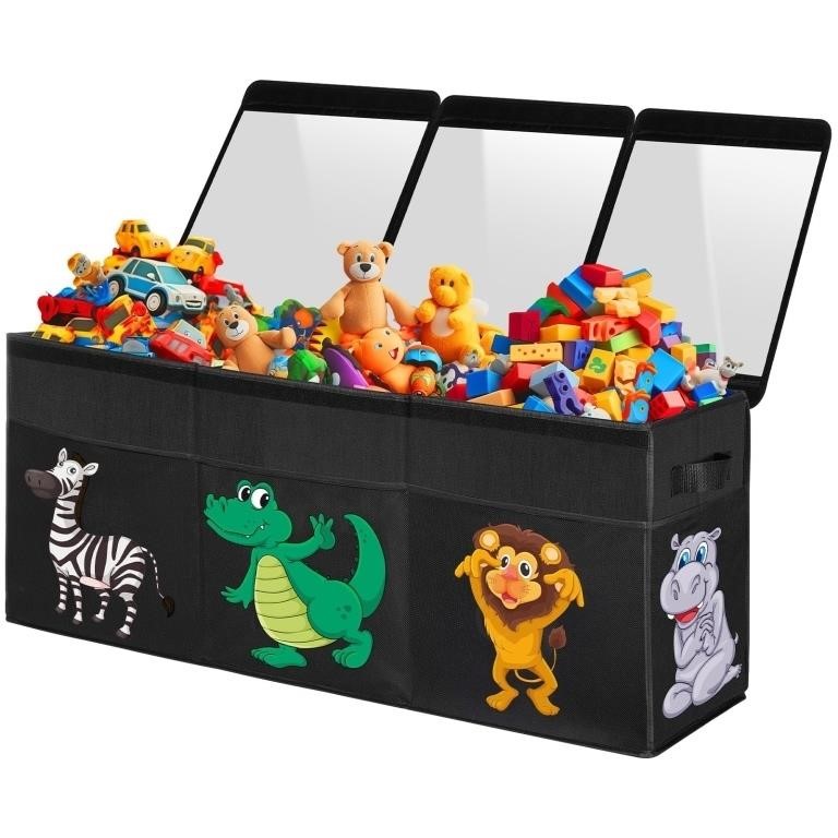 YOHOOLYO Toy Box Chest for Kids,155L Extra Large C