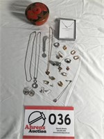 Sterling Silver As Marked (24 Pieces)