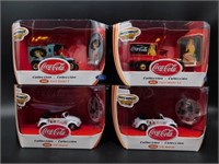 COCA-COLA MATCHBOX DIE CAST COLLECTIBLES LOT OF 4