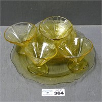Yellow Depression Glassware