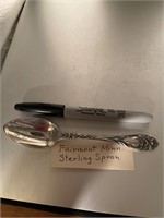 Sterling spoon