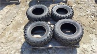 (4) ATV Tires