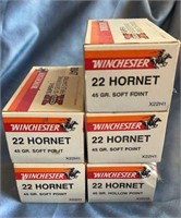 250rds +/- Winchester 22 Hornet Ammo