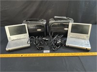 Polaroid Portable DVD Players w/ Accessories