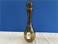 Large Brown Glass Bottle