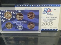 2005 US Mint State Quarter Proof Set