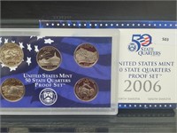 2006 US Mint State Quarter Proof Set