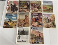 (10) Vintage Country Gentleman Publications Dated