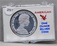 Made in the USA 1 oz. Silver Maple Leaf.