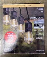 Feit S14 E26 (Medium) LED Bulb Warm White