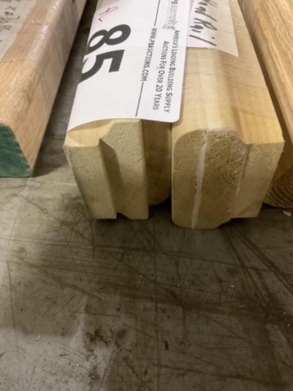 1-5/8" x 2-3/4" Poplar Hand Rail x 2