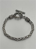 925 Silver Bracelet 7 1/2 "