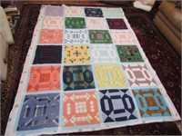 Handmade quilt 70 x 102