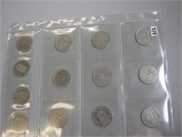 One Sheet of Netherlands 2 1/2 Gulden Coins
