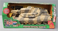 GI Joe Patriot Grizzly Tank Toy Boxed