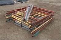 (8) Scaffold Sections w/ Braces, Approx 5Ft X 5Ft