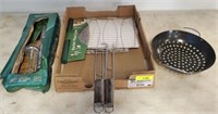 GROUP OF GRILL ACCESSORIES, BGE GRILL SET
