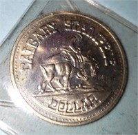 1975 CALGARY STAMEDE DOLLAR
