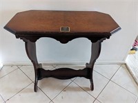 Vintage Wooden Console/Accent Table
