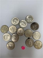 14 KENNEDY HALF DOLLARS 1964