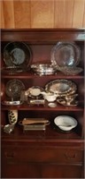 Estate lot Contents of China Cabinet