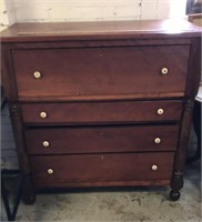 44 inch vintage dresser 4 drawer