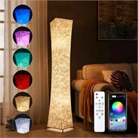52 in-Square  LED Floor Lamp  52' Tall RGB Dimmabl