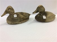 Lot of 2 Canvasback Drakes (C130 & C132)