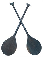 WWII Pacific Ocean Canoe Oars