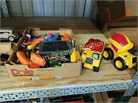 Electronic CAT construction toy trucks & large