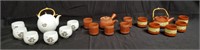 Group of 3 Asian ceramic tea sets