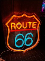 1ft x 11” LED Route 66 Sign