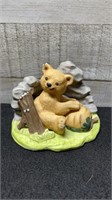 Woodland Surprise Bear Figurine