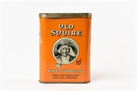 OLD SQUIRE 10 CENT PIPE TOBACCO POCKET POUCH