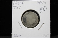 1787 Spain Silver Reale